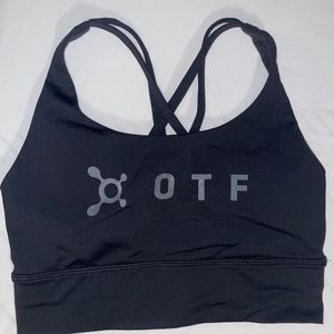 Lululemon Energy Bra Long Line X OrangeTheory Sz 4
